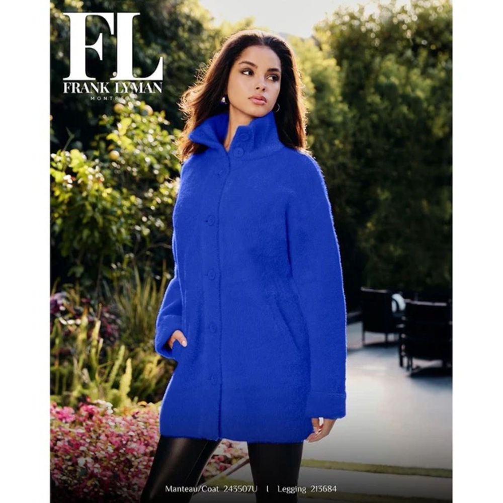 Frank Lyman cardigan royal blue size Small